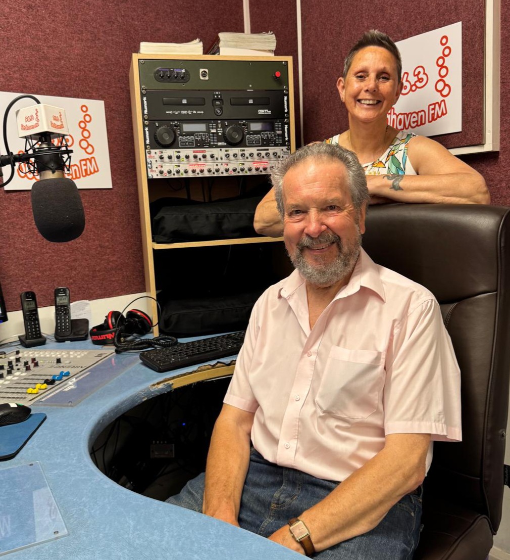 Philip Ayers interview on Seahaven FM.